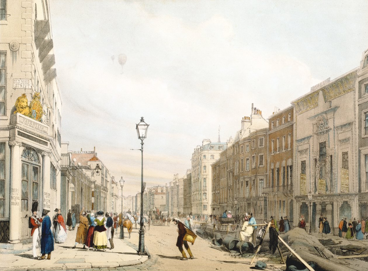 Piccadilly, katse kohti kaupunkia, teoksesta 
