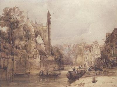 Rue du Rivage, Abbeville tekijältä Thomas Shotter Boys