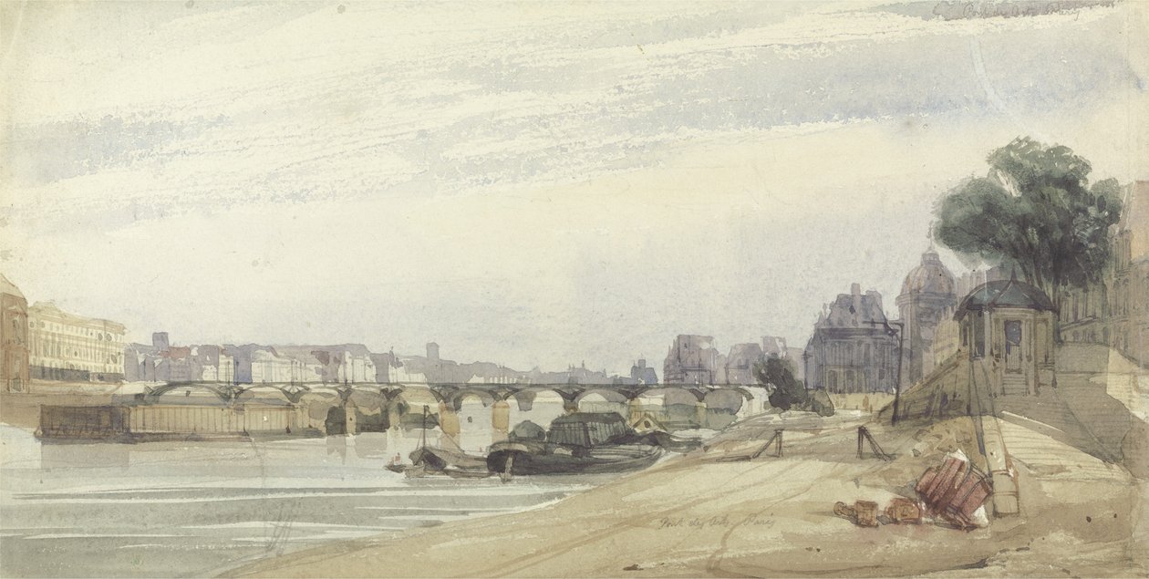 Pont des Arts, Pariisi tekijältä Thomas Shotter Boys