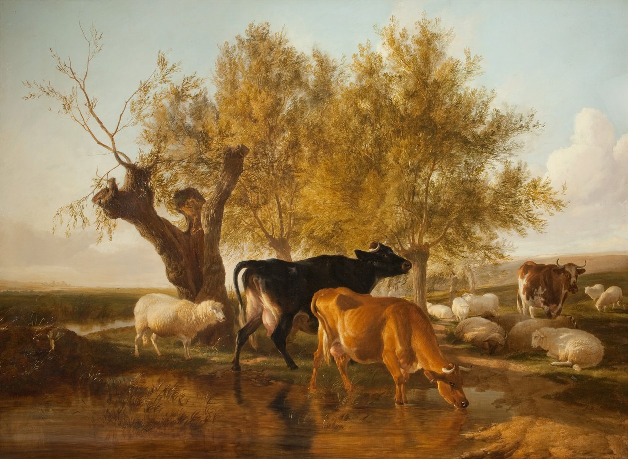 Canterbury Meadows, ilta tekijältä Thomas Sidney Cooper