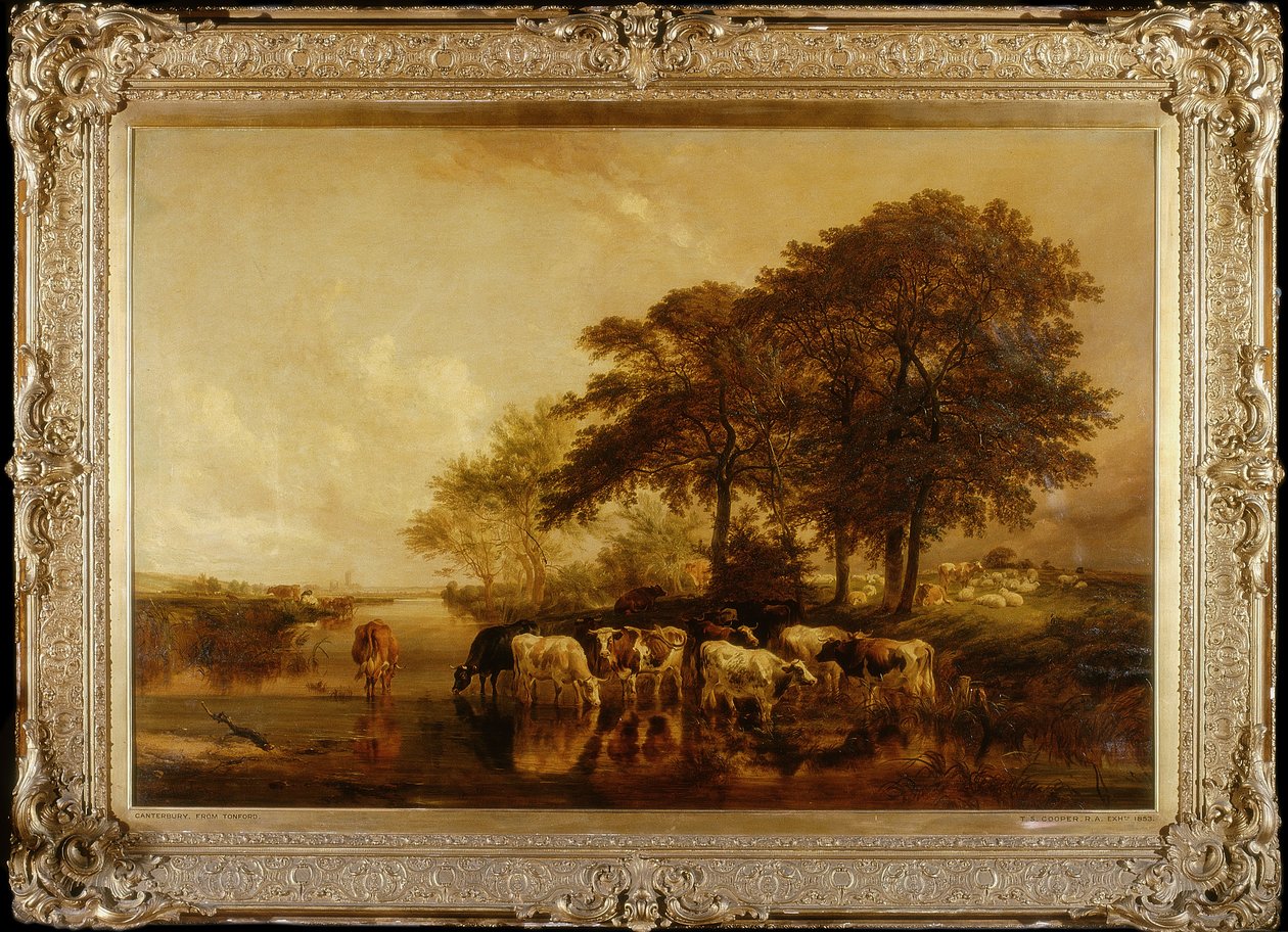 Canterbury Tonfordista (öljy) tekijältä Thomas Sidney Cooper