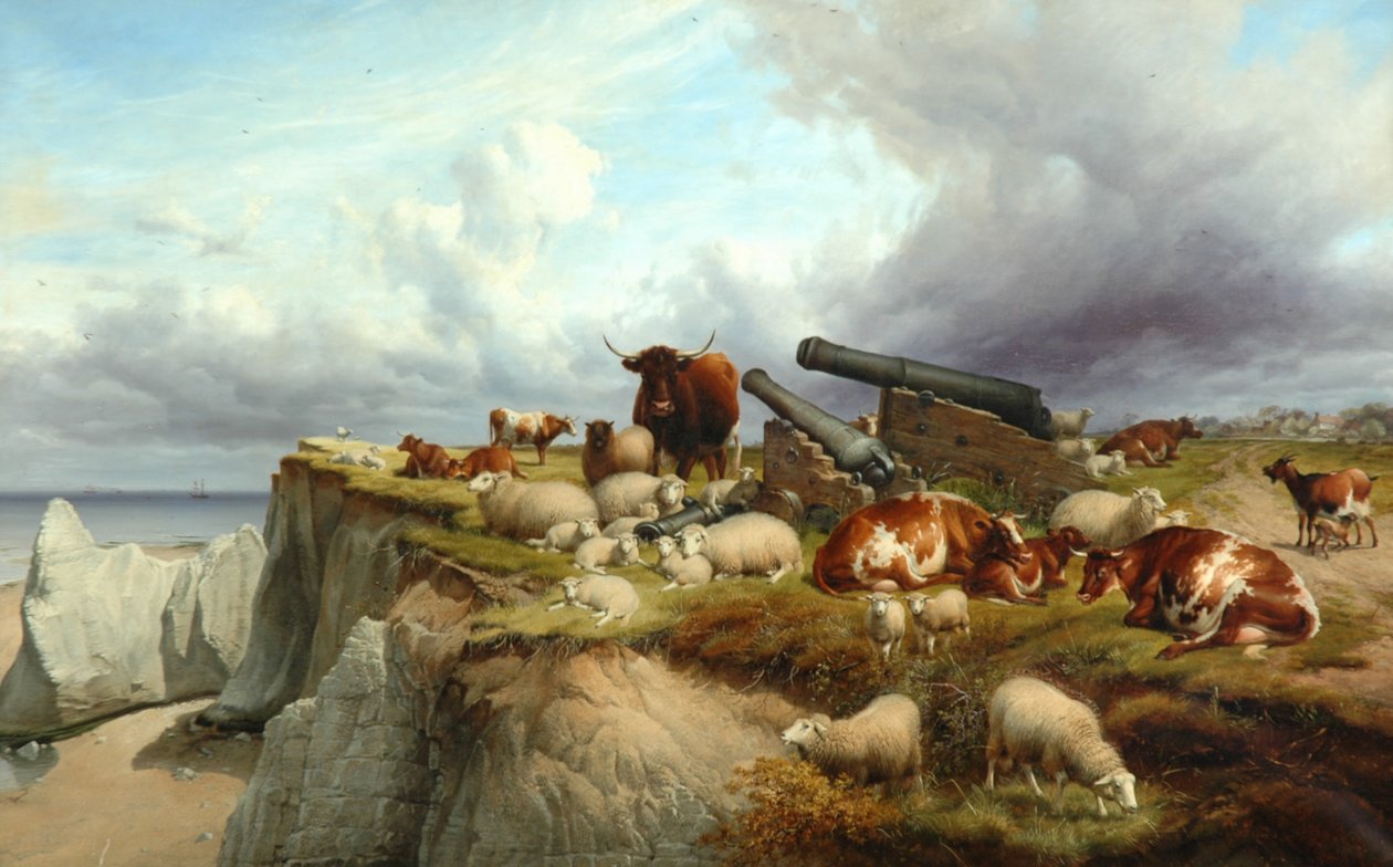 Rauha ja sota, 1888 tekijältä Thomas Sidney Cooper