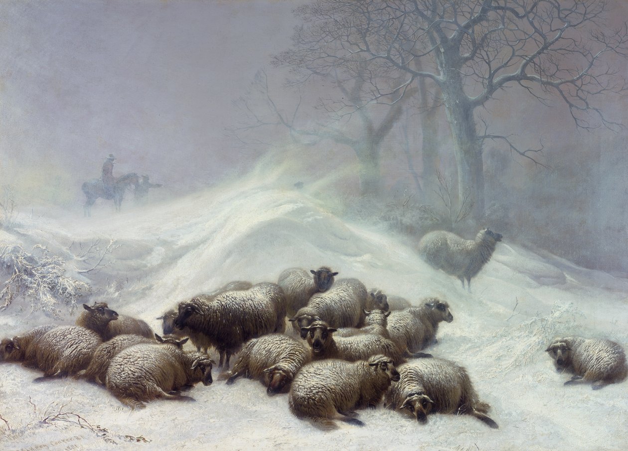 Shapeless Driftin suojassa, 18. tammikuuta 1881 tekijältä Thomas Sidney Cooper