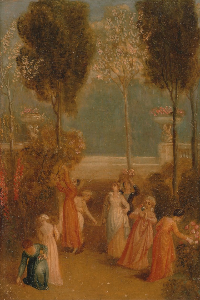 Puutarha tekijältä Thomas Stothard