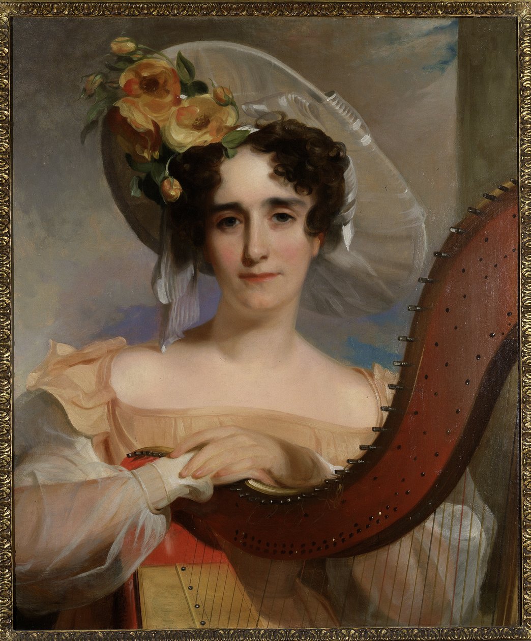 Mademoiselle Ade Sigoigne, 1829 tekijältä Thomas Sully