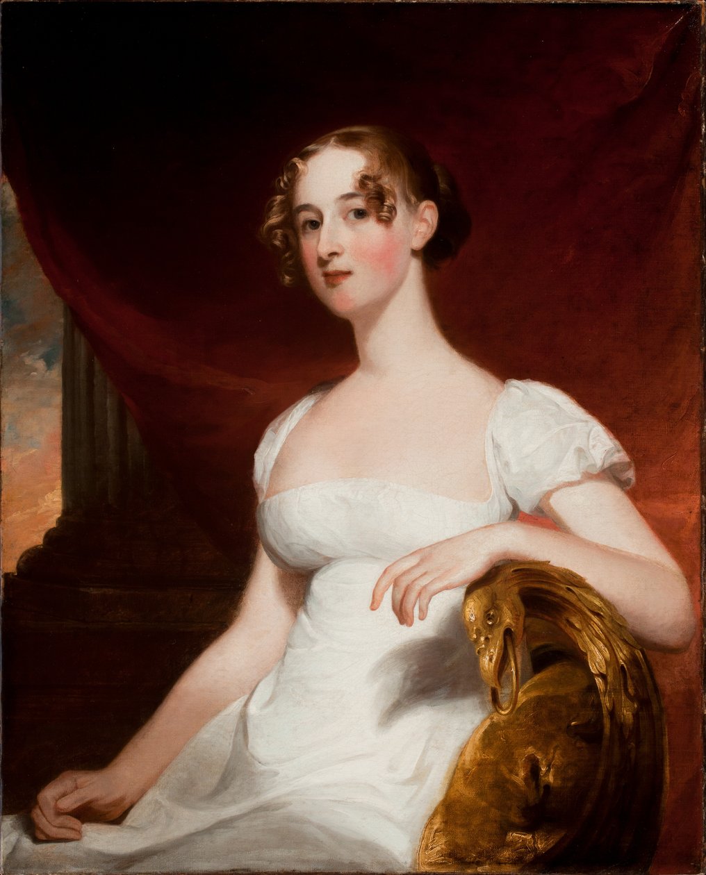 Margaret Siddons Kintzingin muotokuva, 1812 tekijältä Thomas Sully