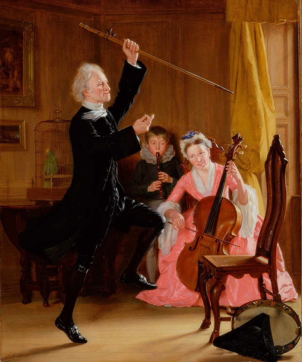 Musiikin voima, 1823 tekijältä Thomas Sword Good