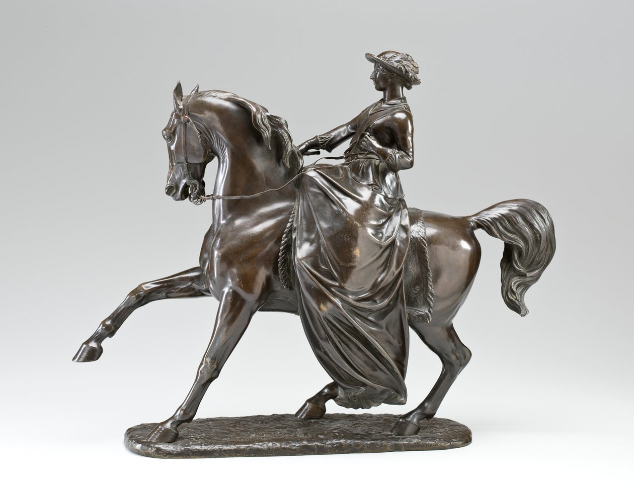 Kuningatar Victorian ratsastajapatsas, 1853 (pronssi) tekijältä Thomas Thornycroft