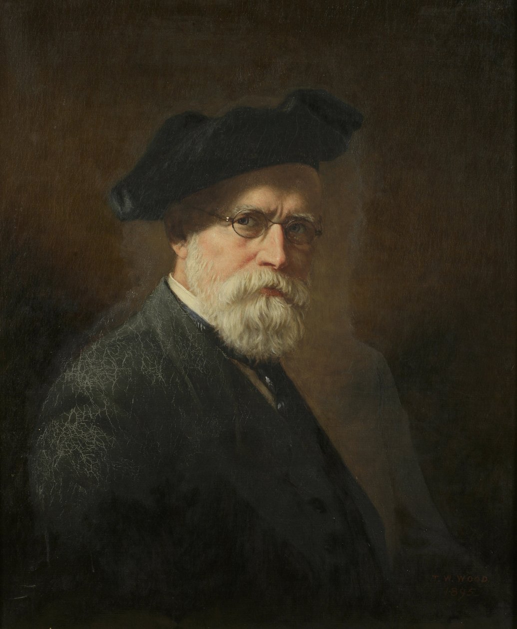 Omakuva, 1895 tekijältä Thomas Waterman Wood