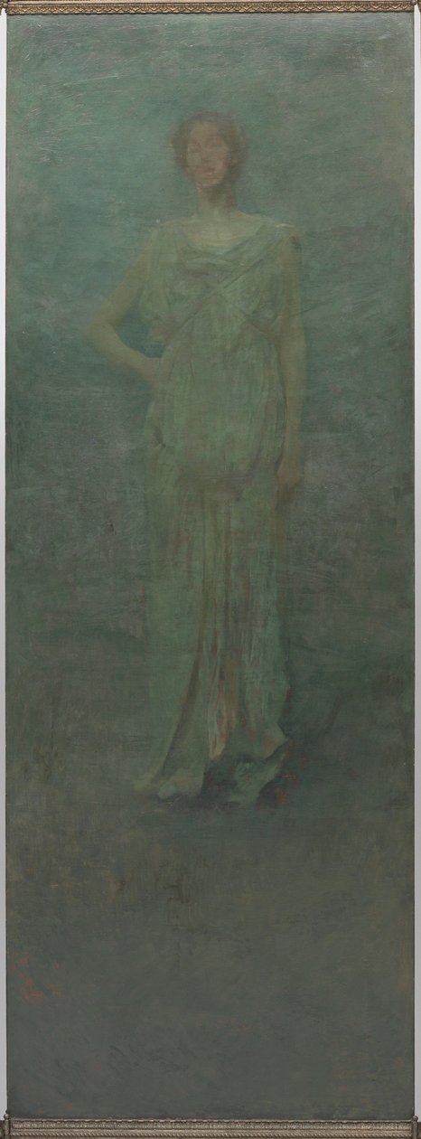 Klassinen hahmo, 1898 tekijältä Thomas Wilmer Dewing