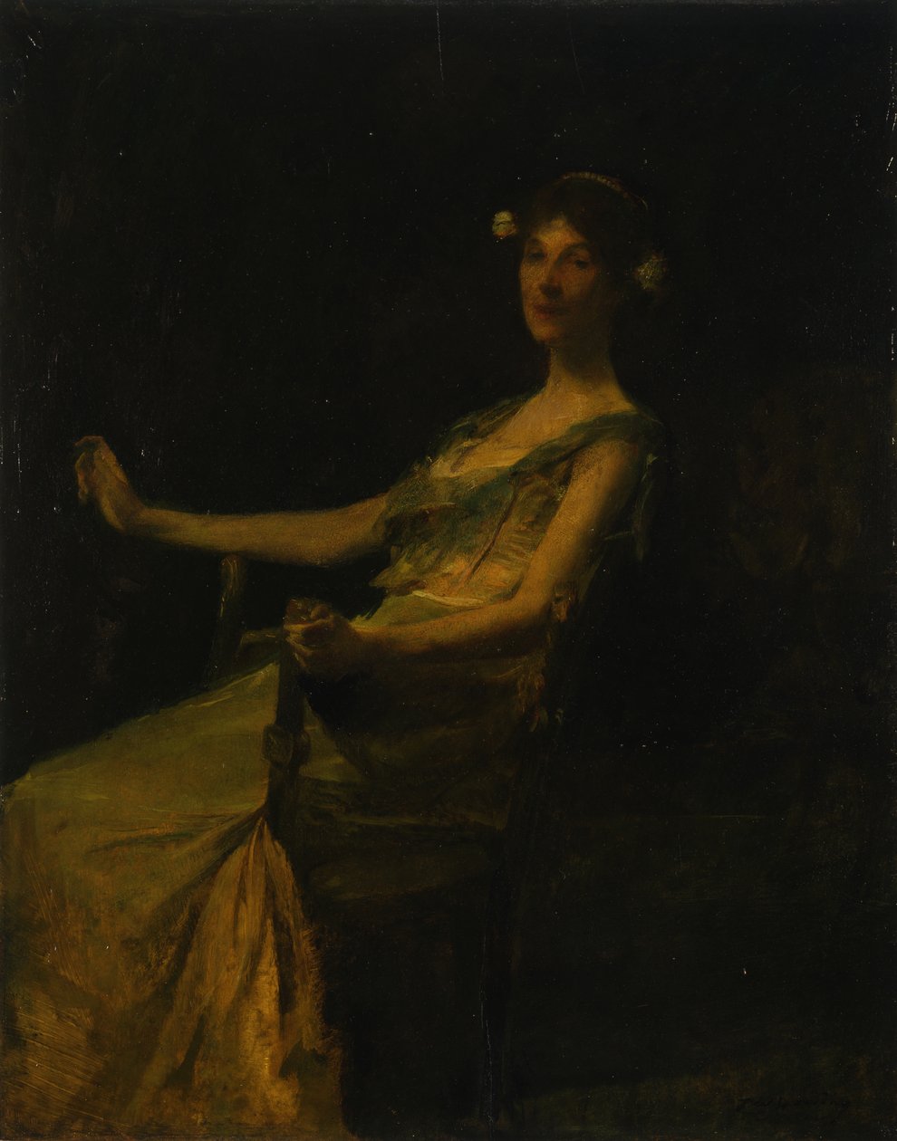 Monterey, 1890-luku tekijältä Thomas Wilmer Dewing