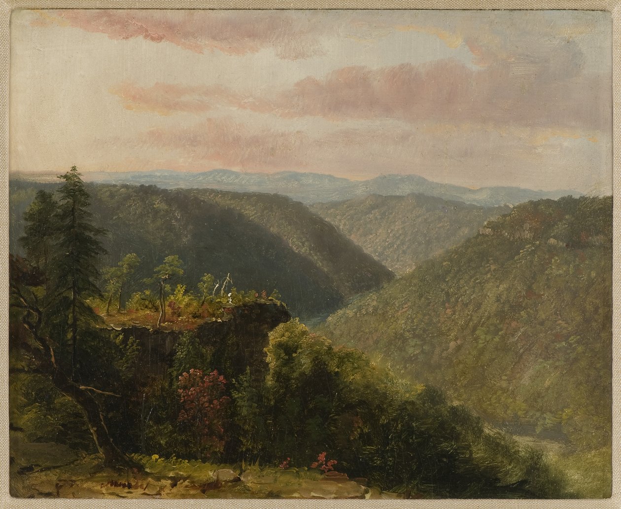 Rolling Hills, 1846 tekijältä Thomas Worthington Whittredge