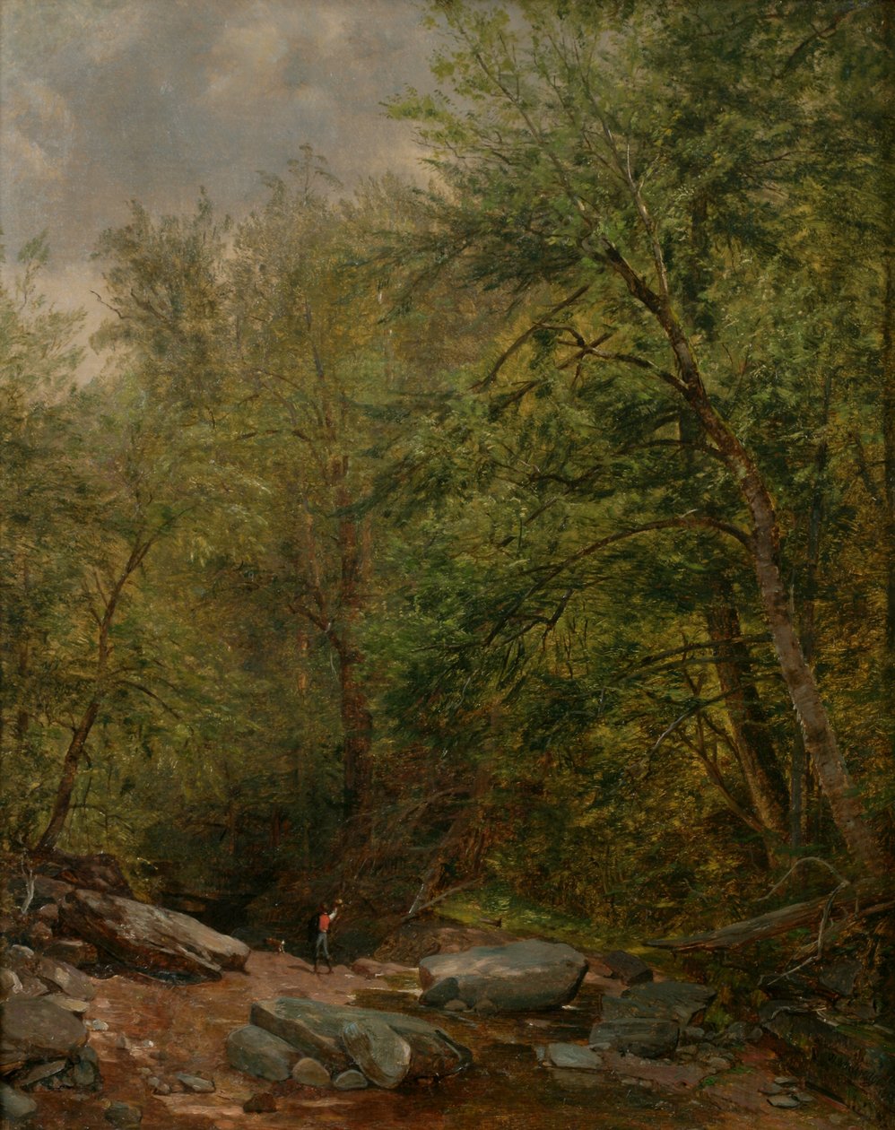 Tutkimus luonnosta, 1863 tekijältä Thomas Worthington Whittredge