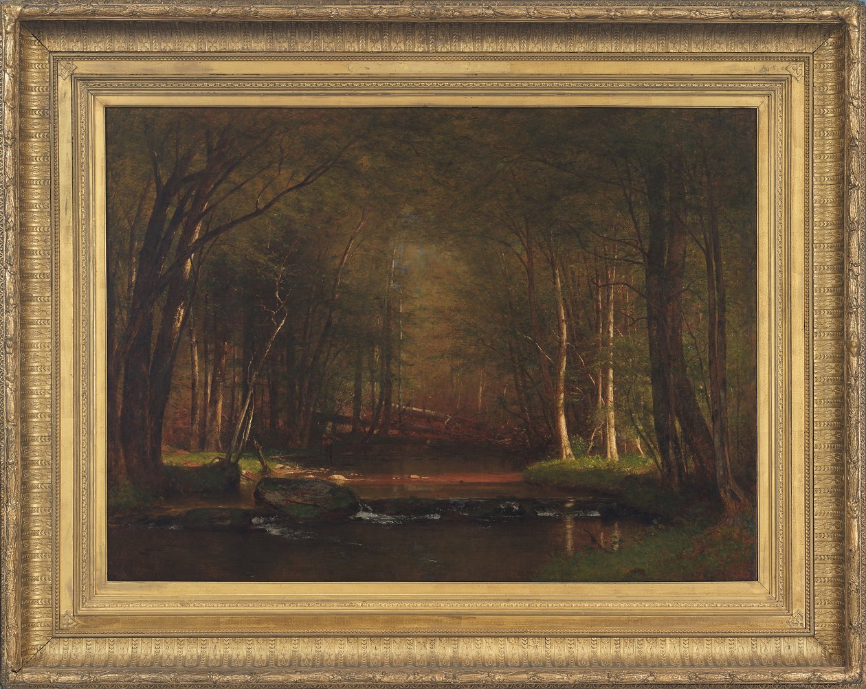 Trout Brook Catskillsissa, 1875 tekijältä Thomas Worthington Whittredge