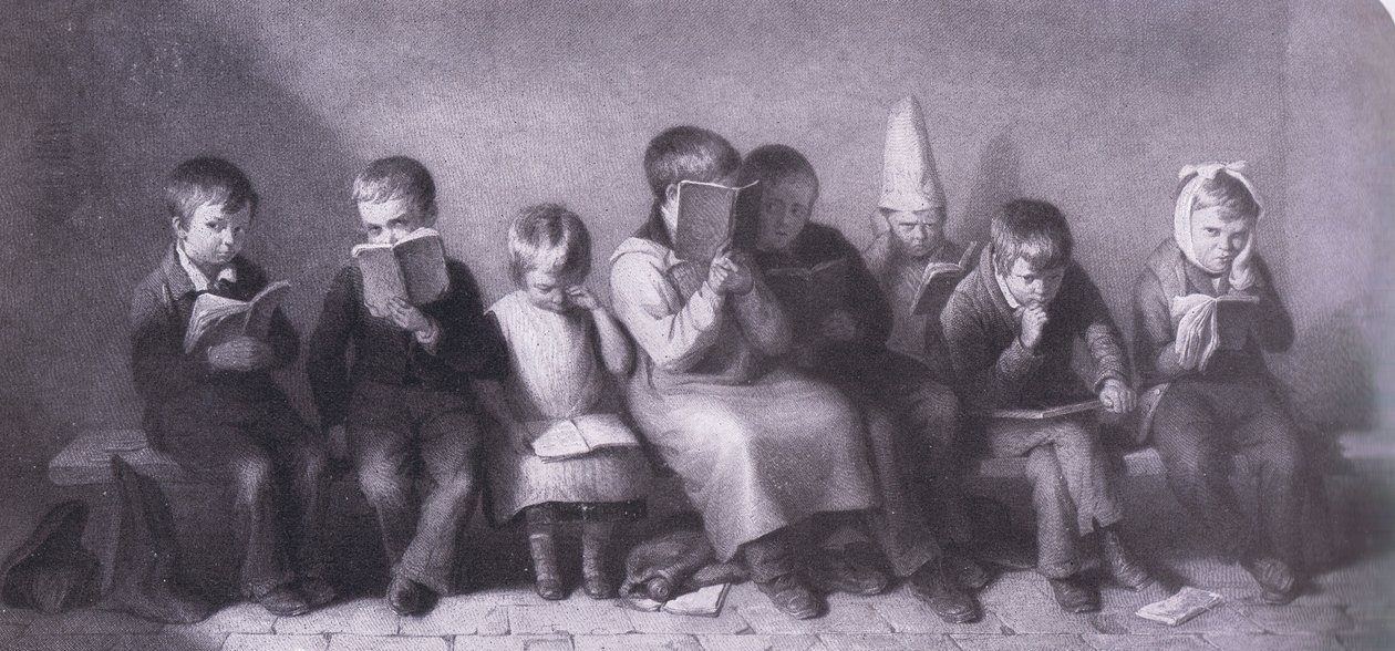 Kulmakarvaus, Bibbys Annual, 1916-1917 tekijältä Thomas after Webster