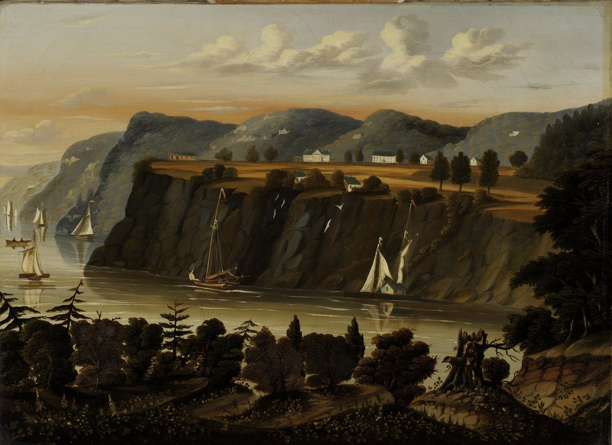 Näkymä West Pointista, 1840-1860 tekijältä Thomas Chambers