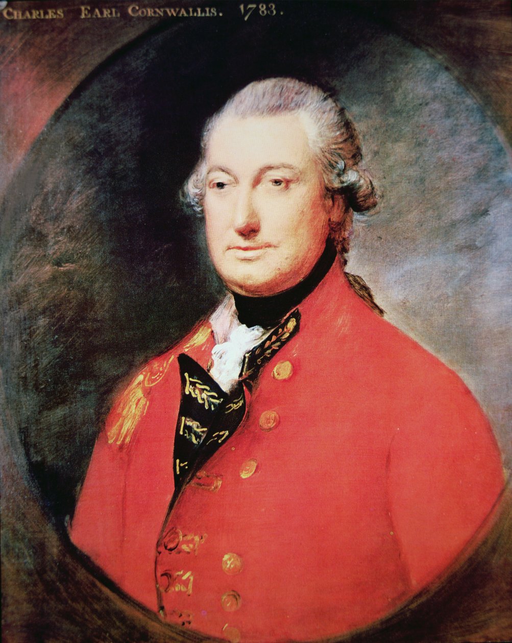 Charles Cornwallis Finlandês tekijältä Thomas (after) Gainsborough