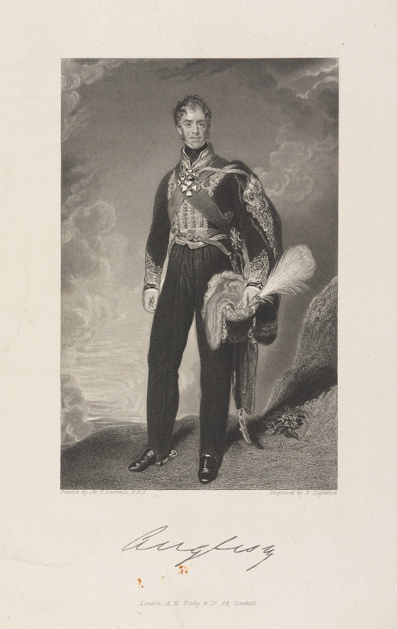 "Anglesey", Henry William Paget tekijältä Thomas (after) Lawrence