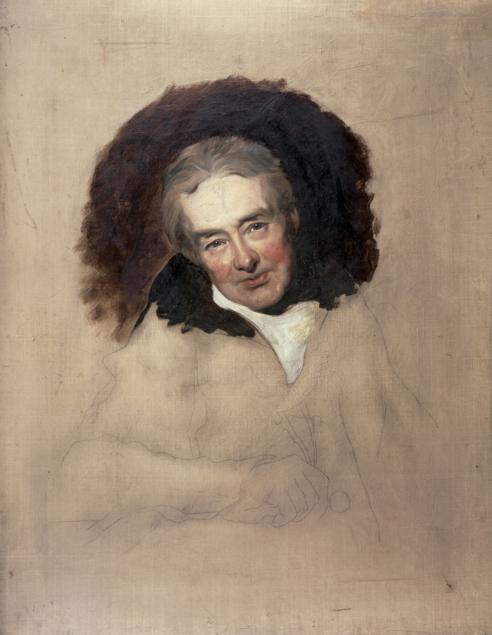 George Richmondin (1809-1896) muotokuva William Wilberforcen (1759-1833) (öljy kankaalle) (katso 15222) tekijältä Thomas (after) Lawrence