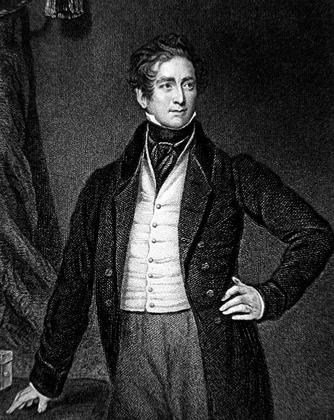 Sir Robert Peel (1788-1850), kaiverrus J. Cochran (kaiverrus) tekijältä Thomas (after) Lawrence