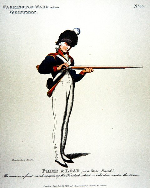 Farrington Ward, sisällä, Vapaaehtoinen tekijältä Thomas (after) Rowlandson
