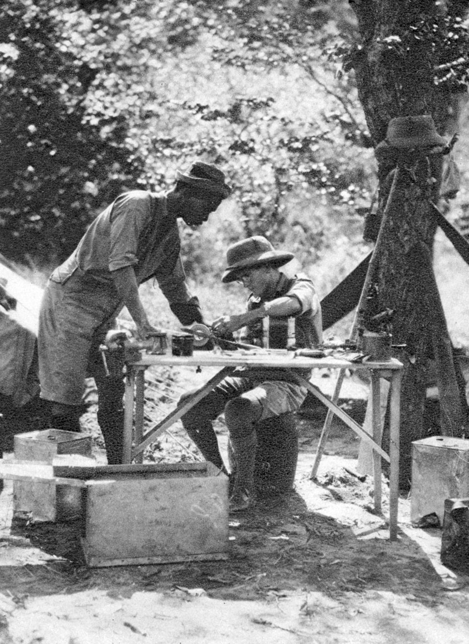 Errol Hinds ja Julius Mapata, Livingstone to Broken Hill, Pohjois-Rhodesia, 1925 1927 tekijältä Thomas A. Glover