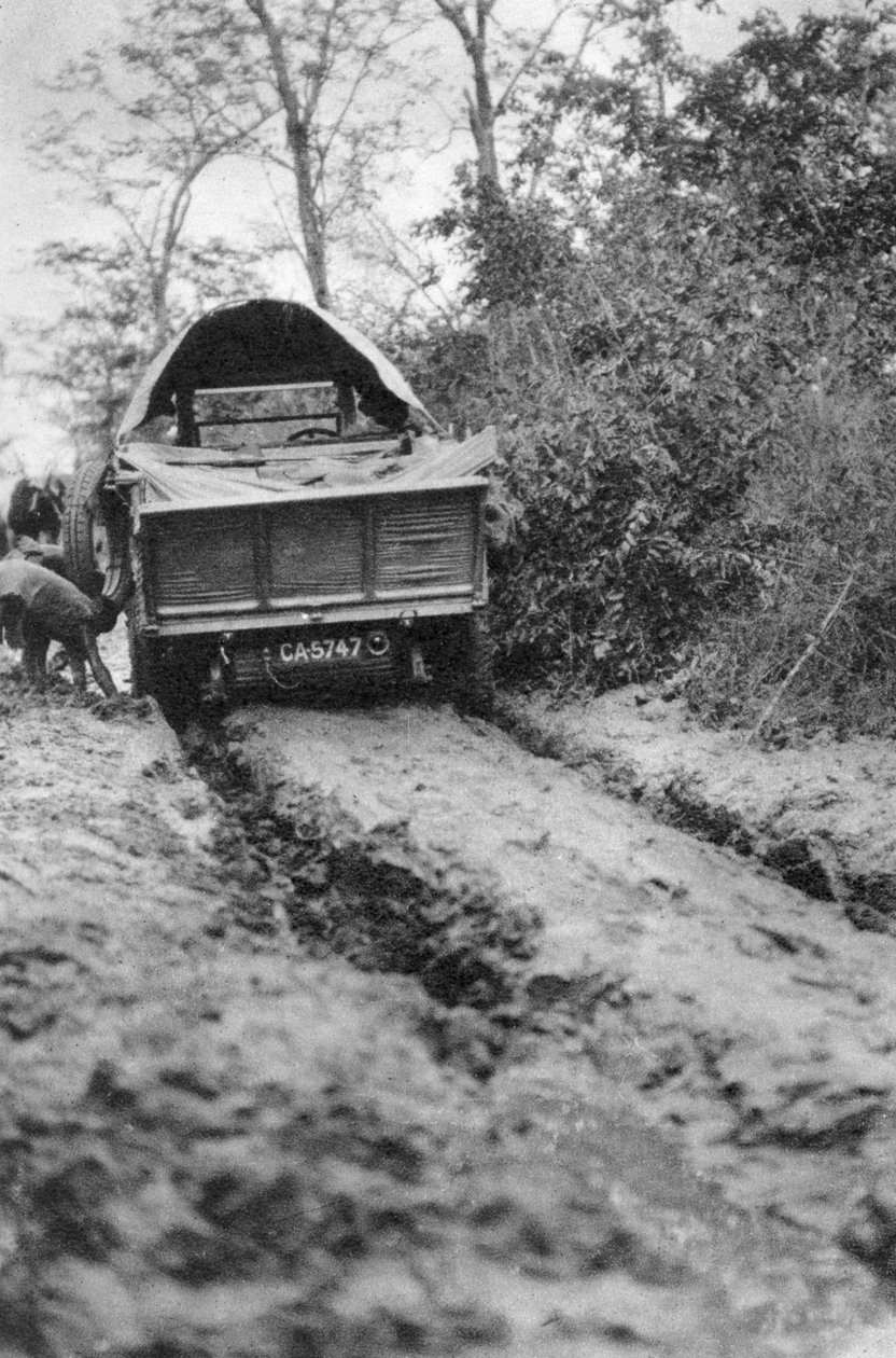 Kyntö mudan läpi Bulawayosta Dettiin, Etelä-Rhodesia, 1924–1925 1927. tekijältä Thomas A. Glover