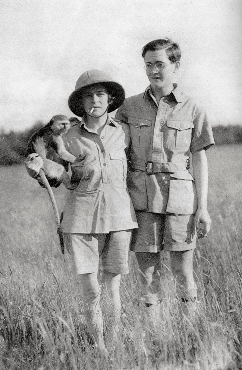 Stella Court Treatt ja Errol Hinds, Dodoma, Mongalla, Itä-Afrikka, 1925 1927 tekijältä Thomas A. Glover