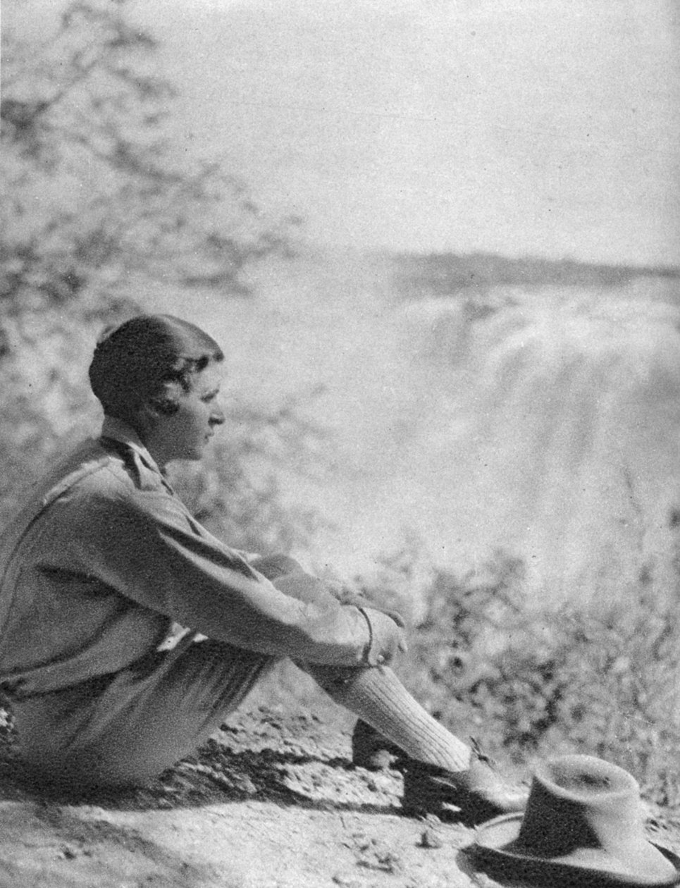 Stella Court Treatt Victorian putouksilla, Livingstonessa Broken Hillissä, Pohjois-Rhodesiassa, 1925 1927. tekijältä Thomas A. Glover