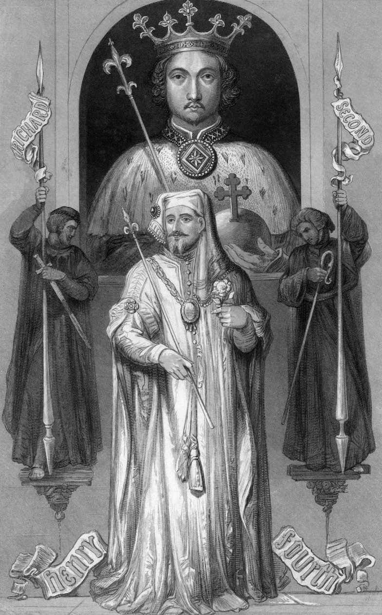 Richard II ja Henry IV, Englannin kuninkaat. tekijältä Thomas Abel Prior