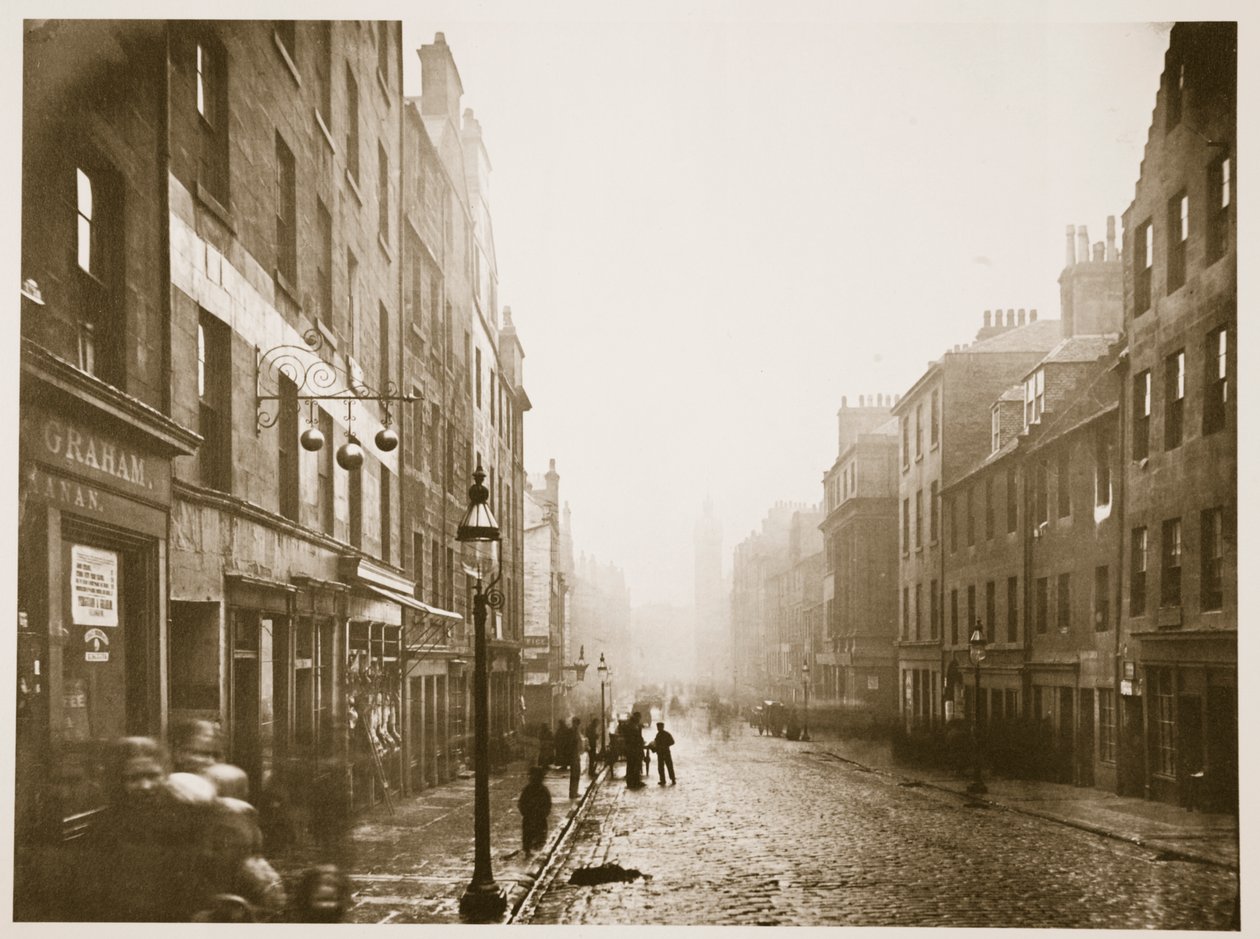 High Street, Glasgow, n. 1878 tekijältä Thomas Annan