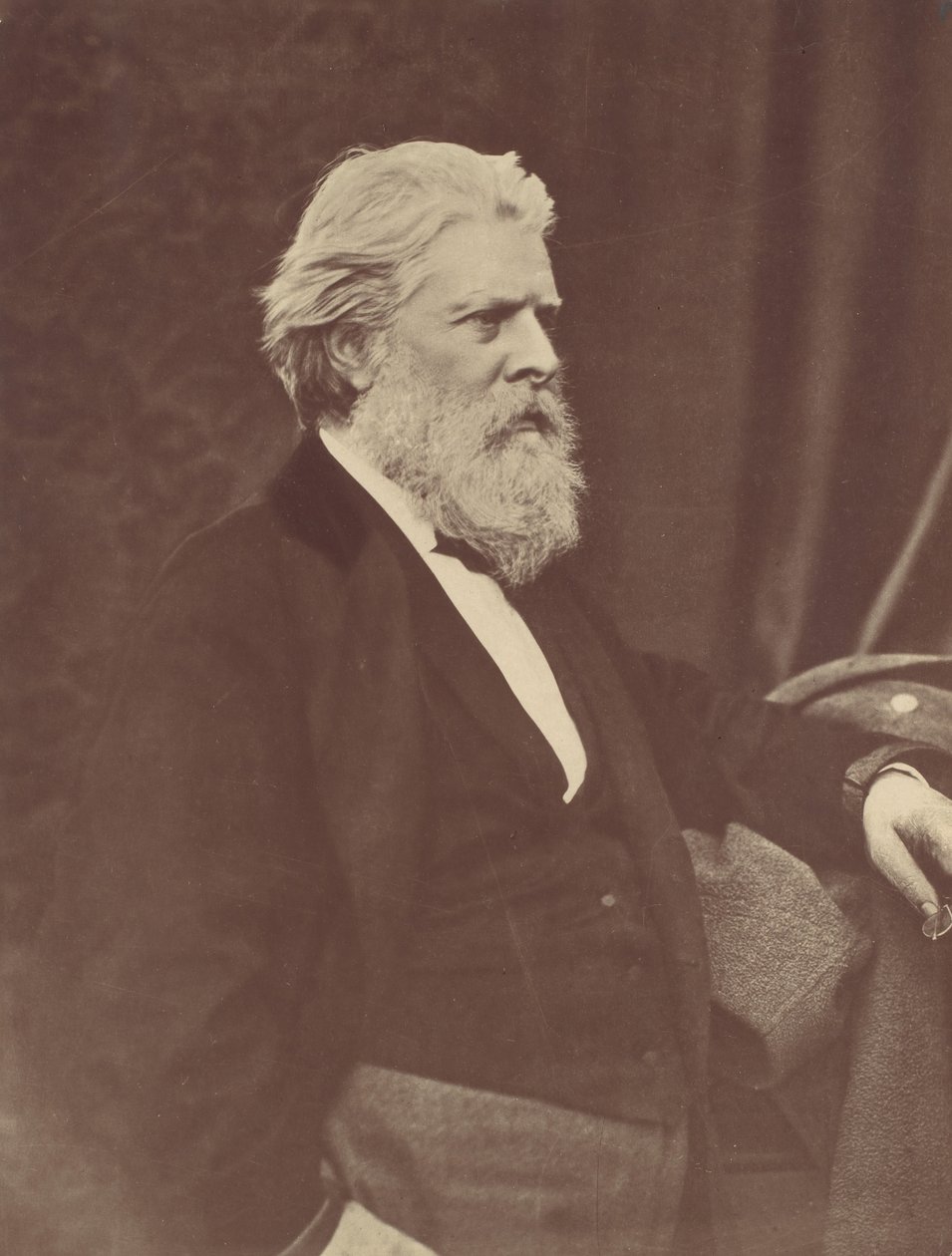 Muotokuva D.O. Hill, 1867, painettu n. 1900-luku. tekijältä Thomas Annan