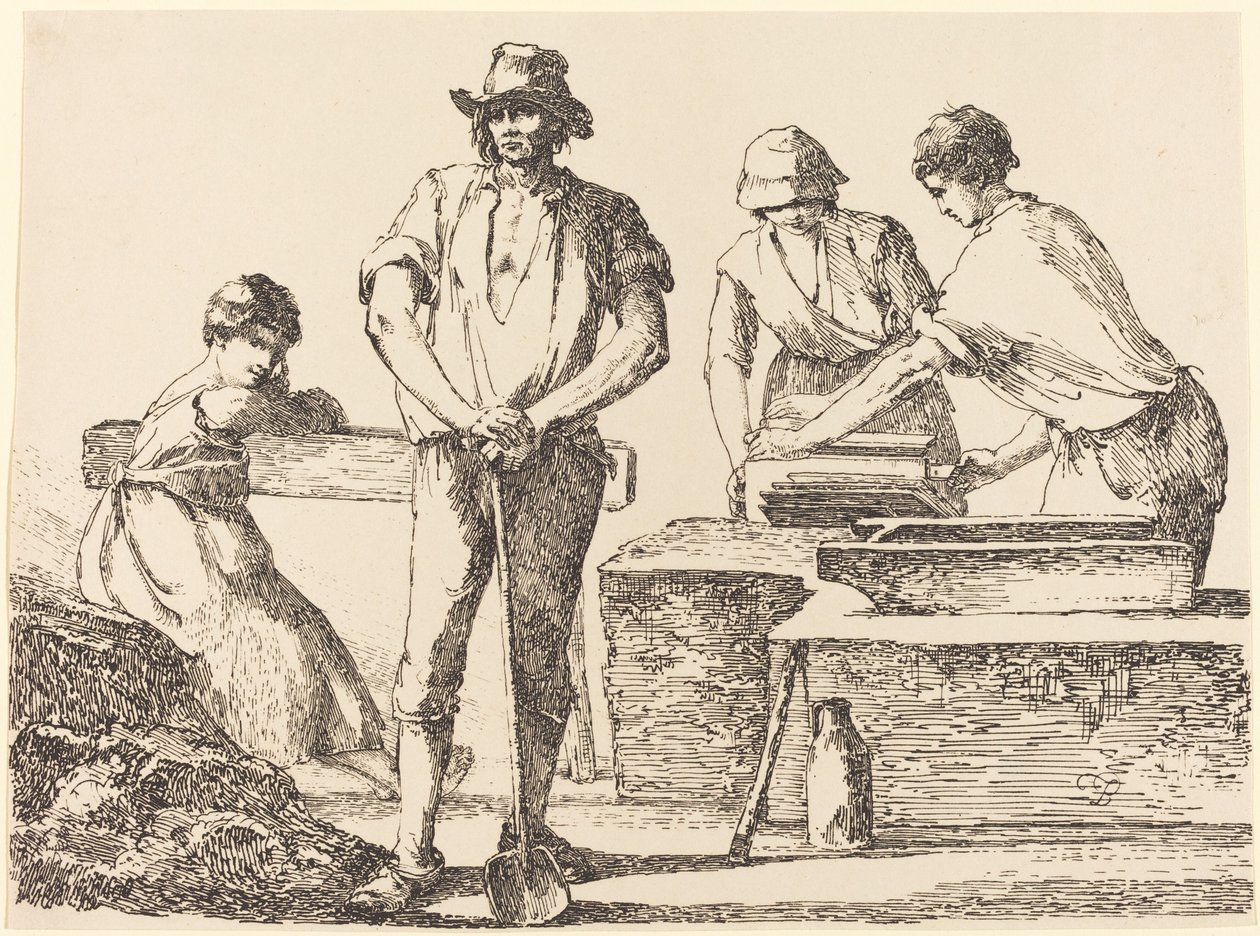 Tilemakers, 1803. tekijältä Thomas Barker