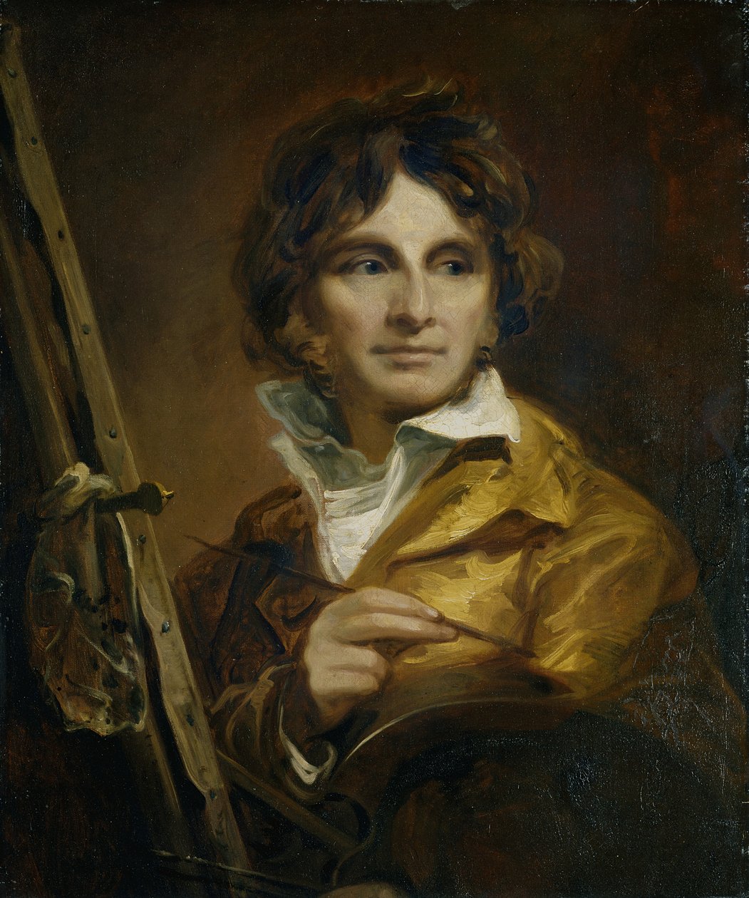 Omakuva (öljy kankaalle) tekijältä Thomas Barker of Bath