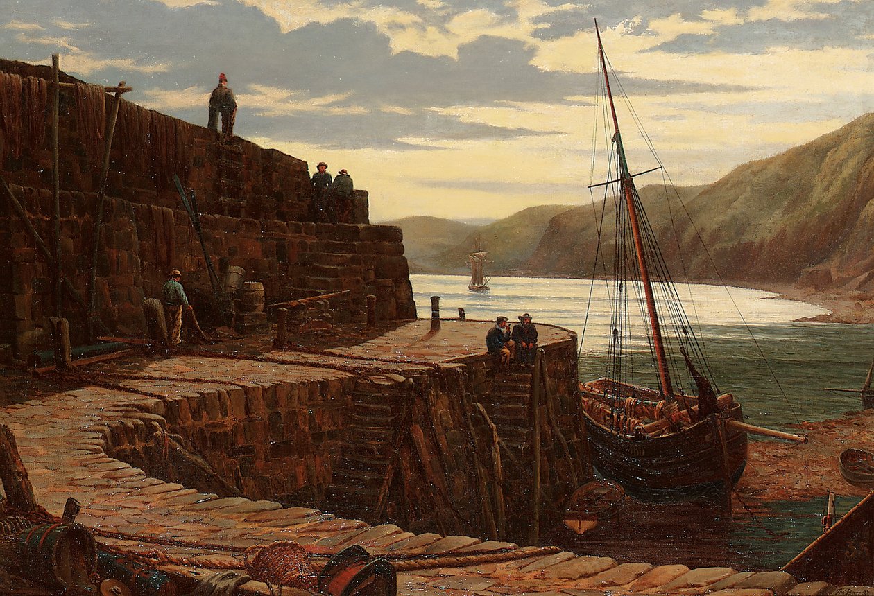 Laiturilla tekijältä Thomas Barrett