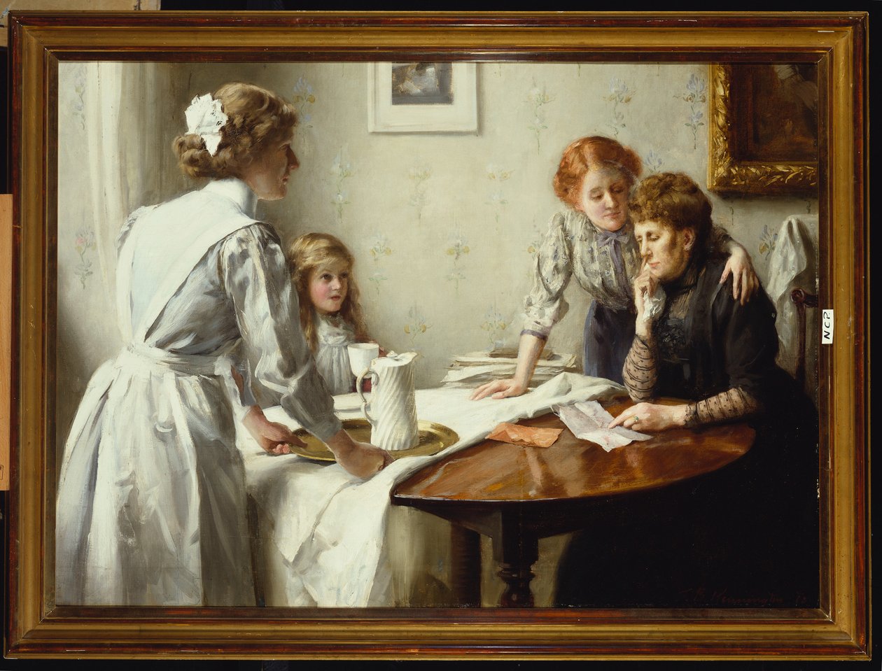 Kirje, 1912 tekijältä Thomas Benjamin Kennington