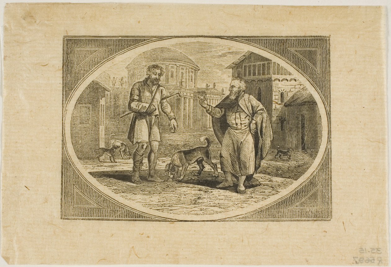 Fable: Koiran purema mies tekijältä Thomas Bewick