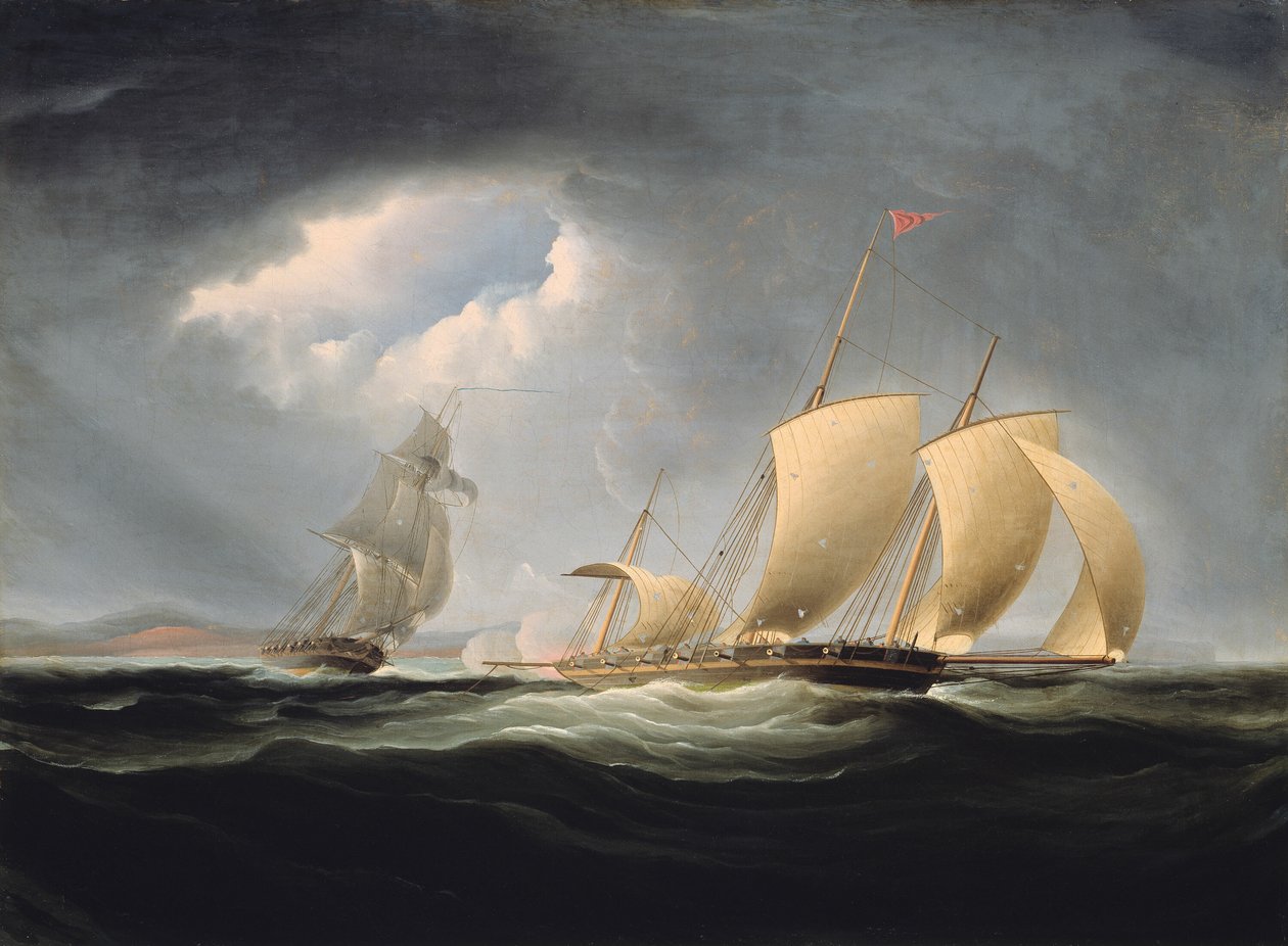 Enterprisen valtaama Tripoli, 180612. tekijältä Thomas Birch
