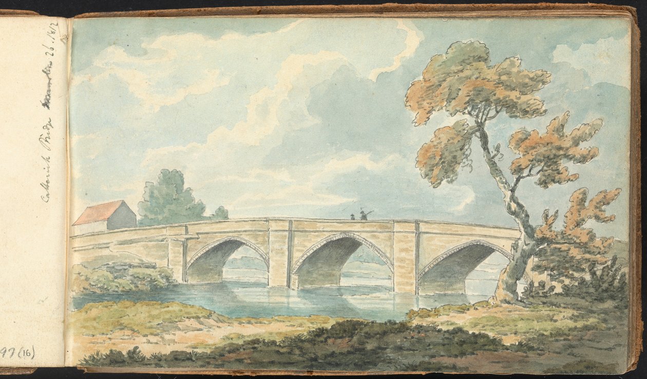 Maisema- ja kuvatutkimuksen albumi: Catterick Bridge tekijältä Thomas Bradshaw