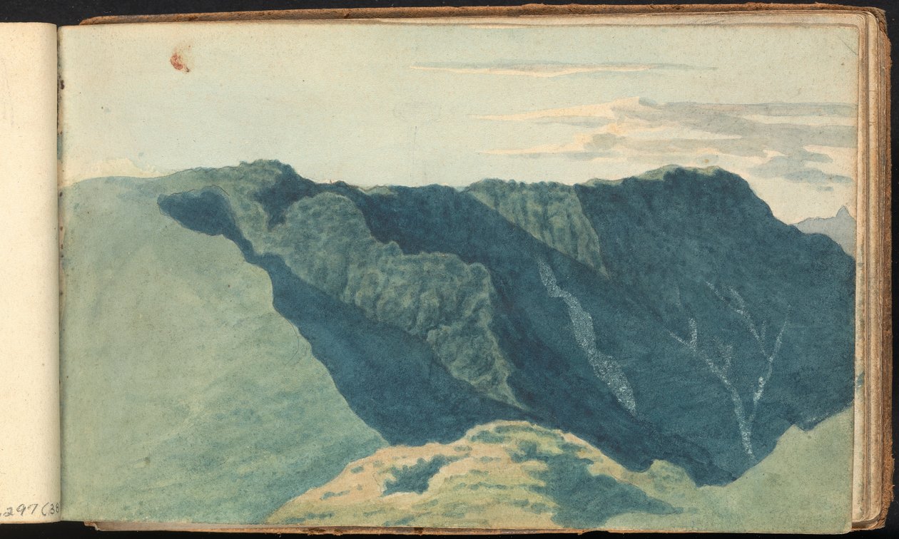Maisema- ja kuvatutkimusalbumi: Mountainous Landscape Scene tekijältä Thomas Bradshaw