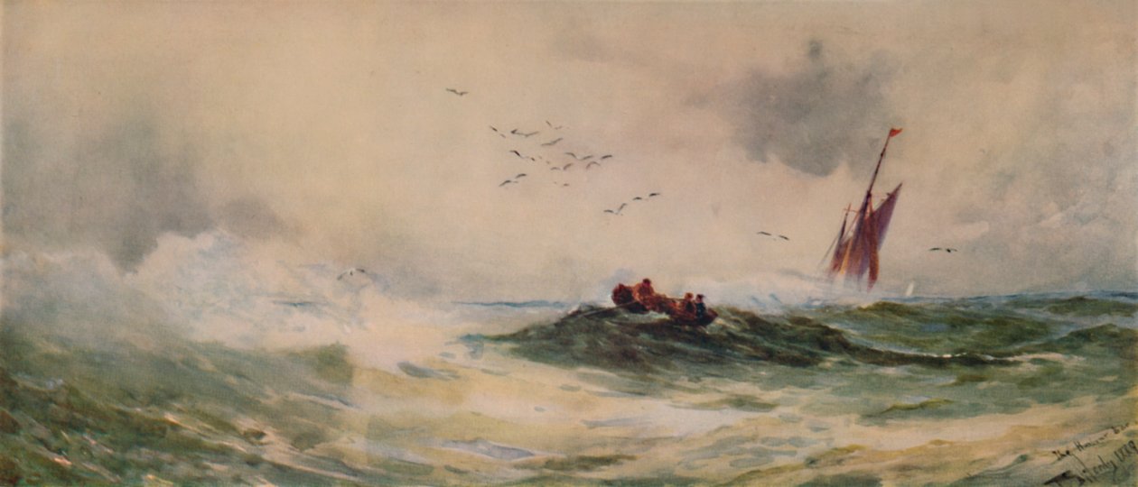 The Harbour Bar, 1889, 1935 tekijältä Thomas Bush Hardy