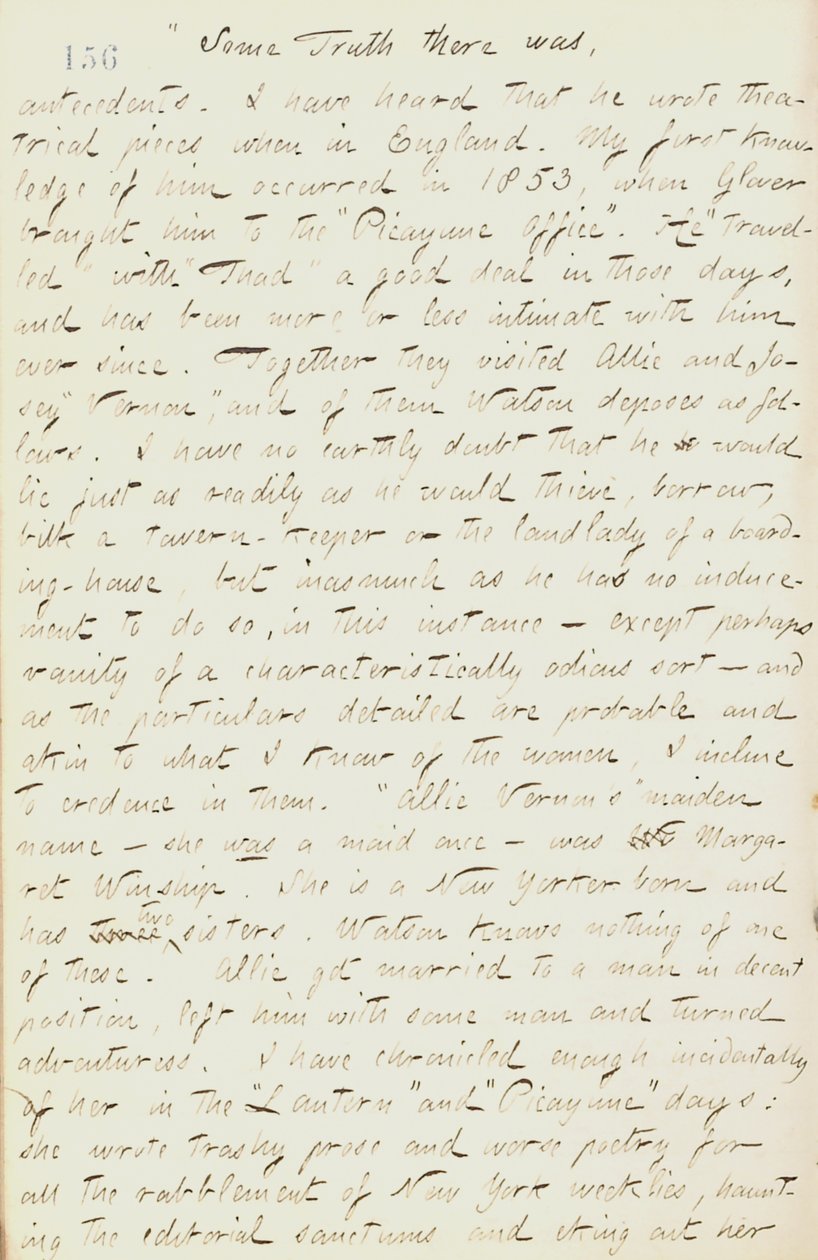 Thomas Butler Gunn Diaries- Osa 18, sivu 172, 16. tammikuuta 1862 tekijältä Thomas Butler Gunn