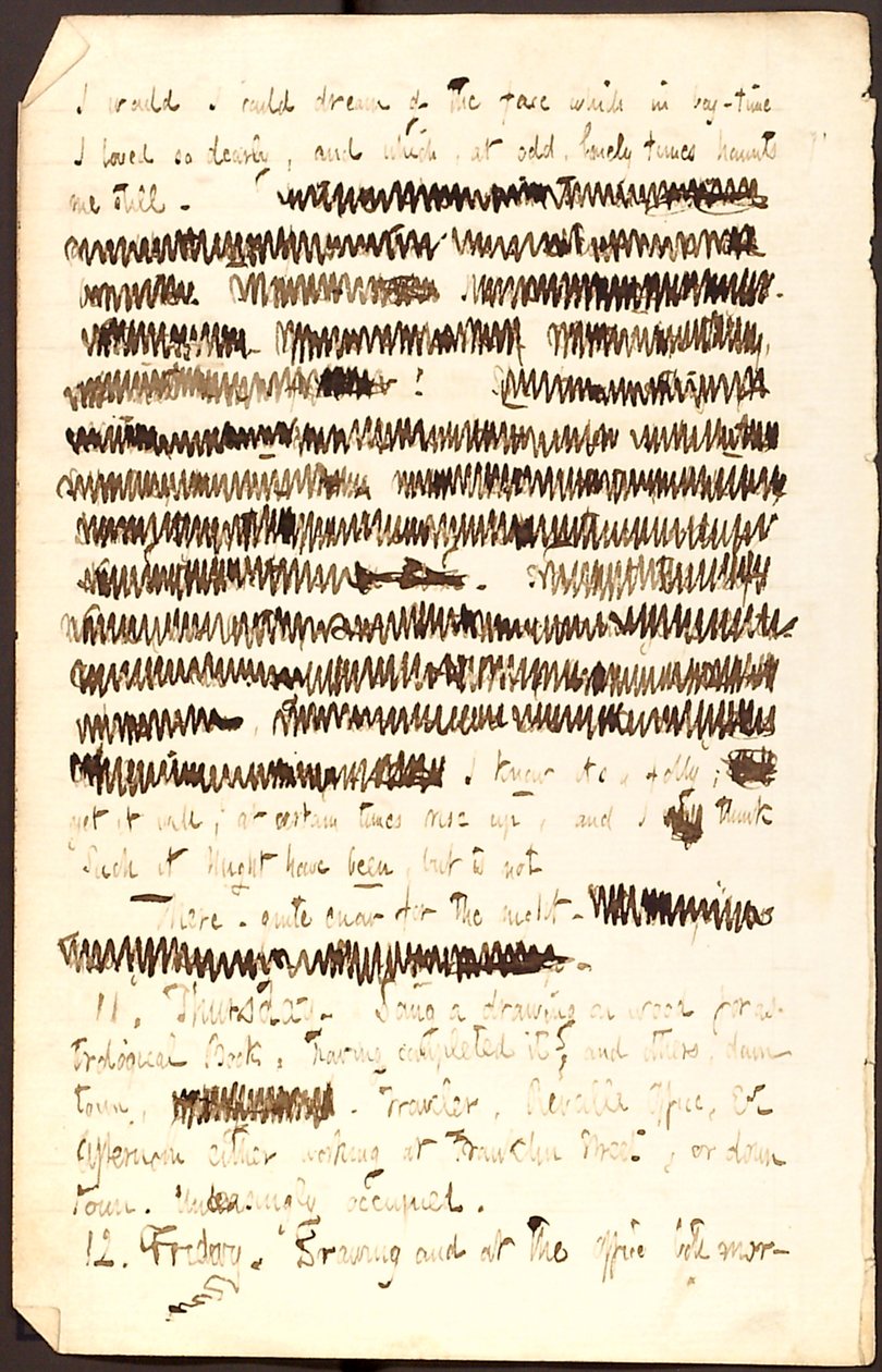 Thomas Butler Gunn Diaries- Osa 3, sivu 44, 10.-12. Joulukuuta 1851 tekijältä Thomas Butler Gunn