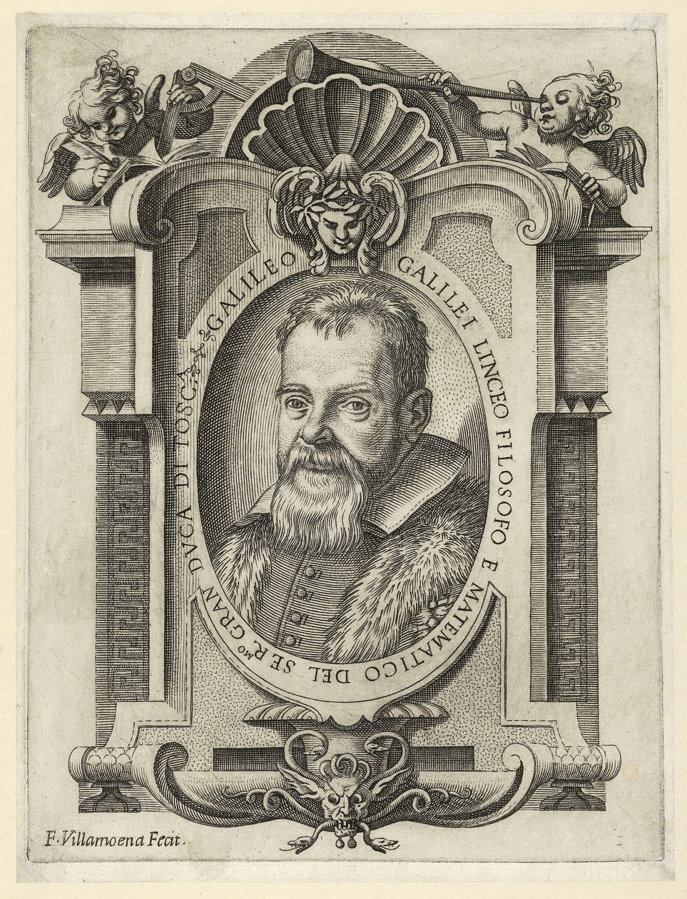 Galileo Galilei, pub.1613 tekijältä Thomas Buttersworth