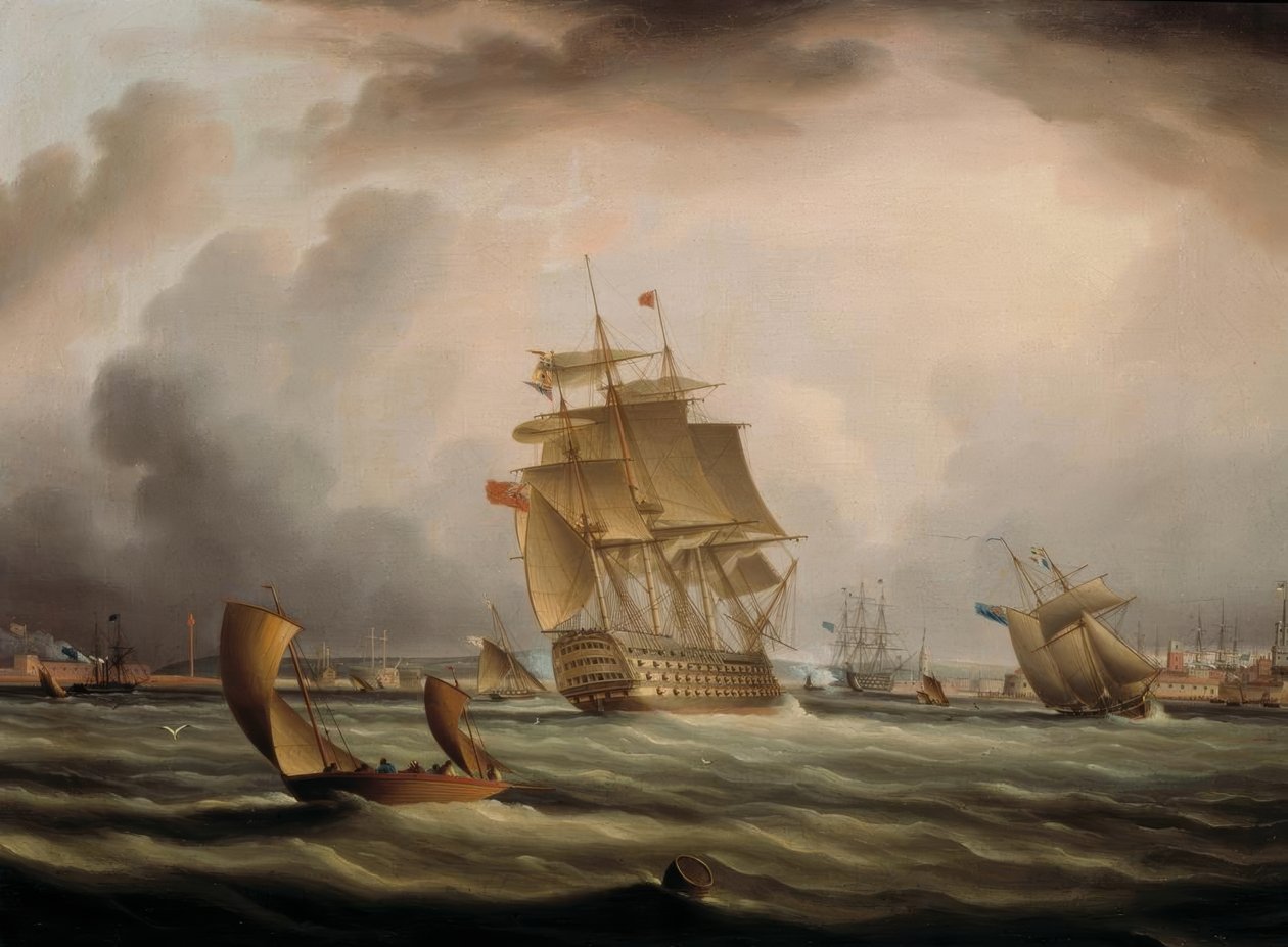 Portsmouthin edustalla tapahtuva merenkulku tekijältä Thomas Buttersworth