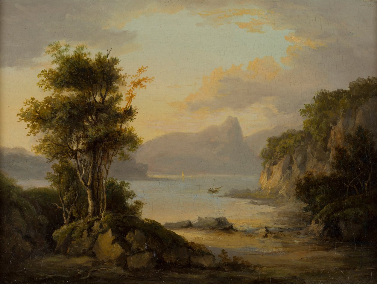 The Pirate Lugger "Will Watch" (öljy kankaalle) tekijältä Thomas Buttersworth