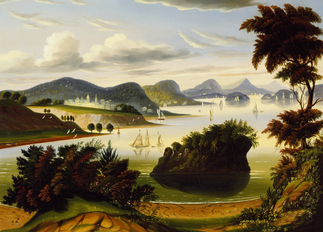 Eastport ja Passamaquoddy Bay (näkymä Hudsonin laaksoon) tekijältä Thomas Chambers