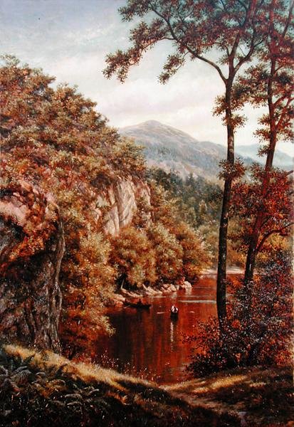 Kesäpäivä vuoristojärvellä tekijältä Thomas Charles Farrer
