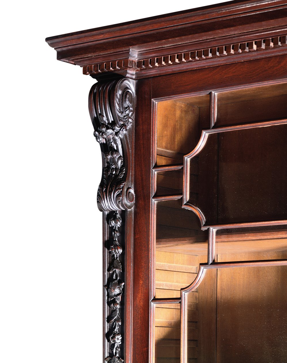 George III -kirjahylly tekijältä Thomas Chippendale