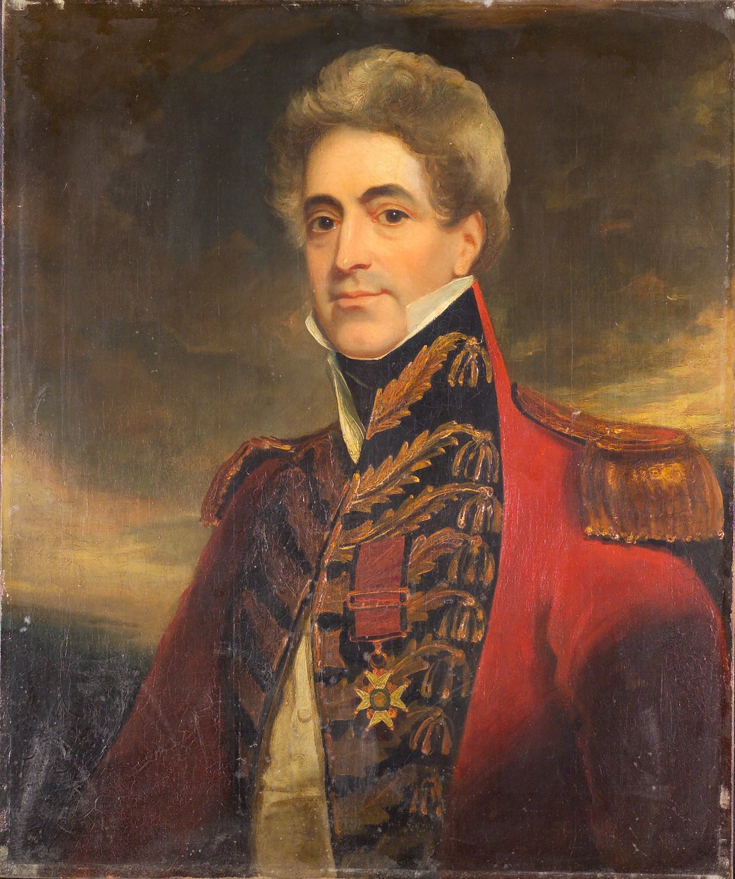 Kenraalimajuri William Casement, Intian hallituksen sotilassihteeri ja korkeimman neuvoston jäsen, noin 1840 tekijältä Thomas Clement Thompson